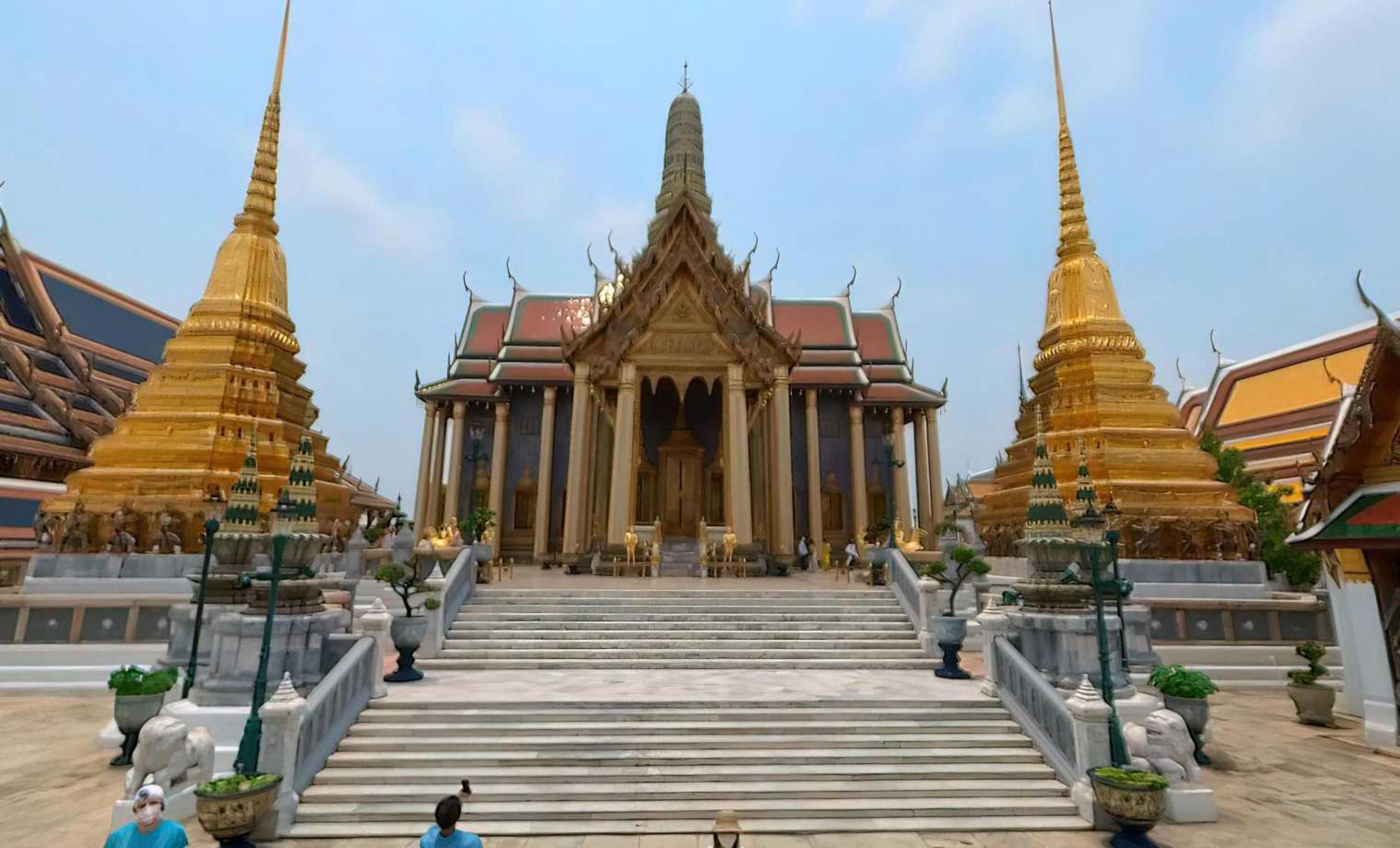 Temple of the Emerald Buddha (Wat Phra Kaew), Bangkok, Thailand virtual tour preview
