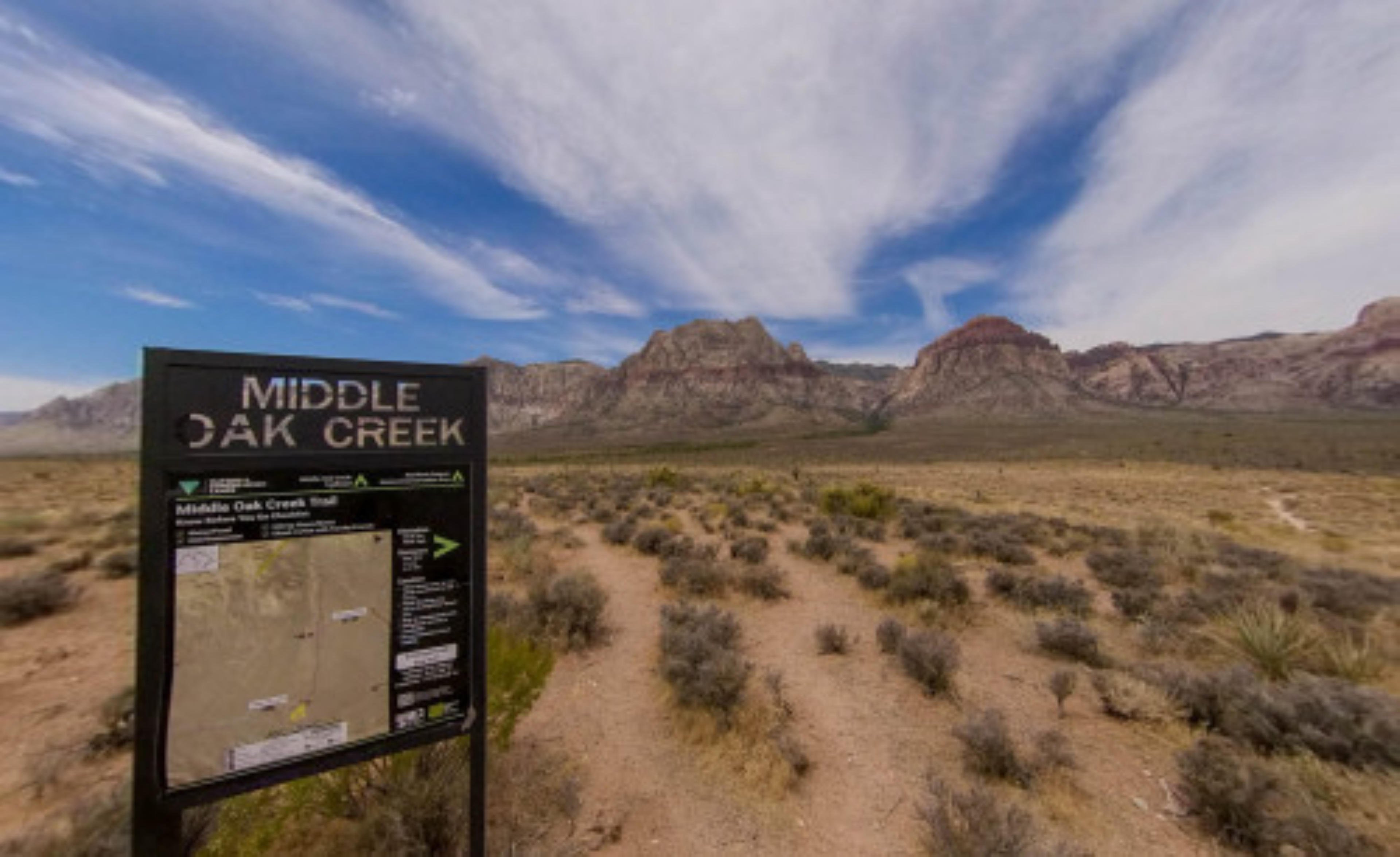 Middle Oak Creek Trail - Red Rock, Las Vegas, USA virtual tour preview