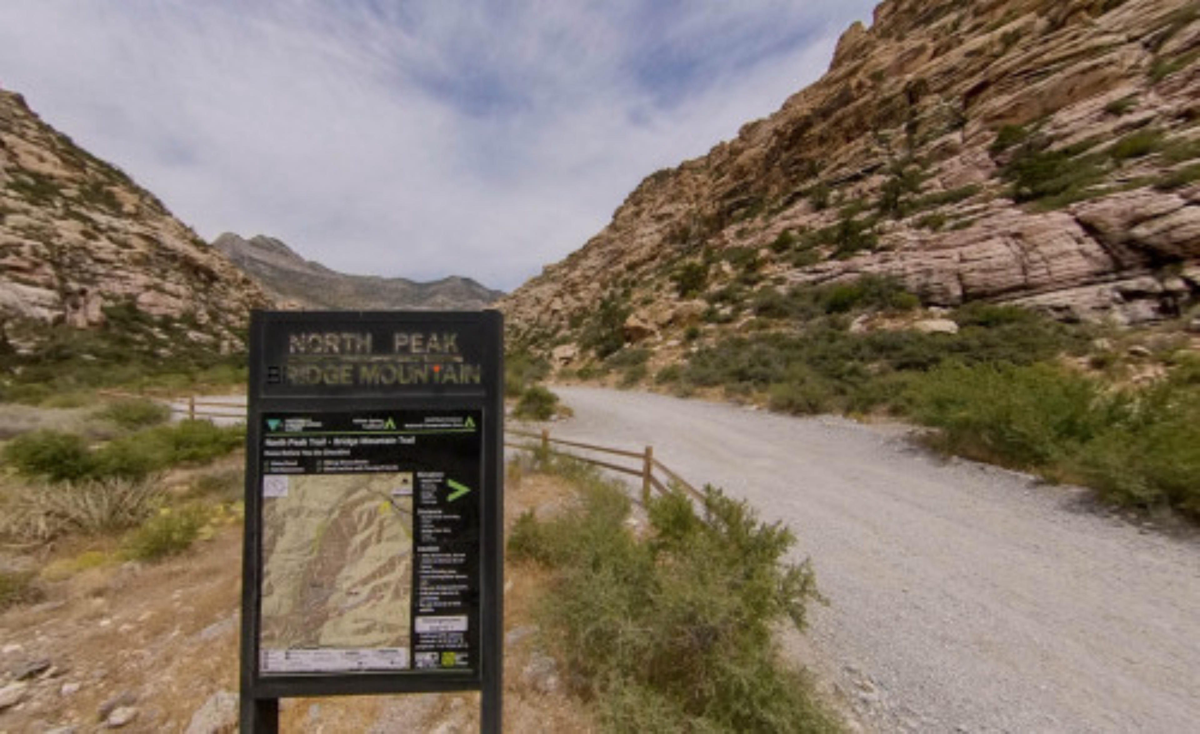 North Peak Bridge Mountain Trail - Red Rock, Las Vegas, USA virtual tour preview